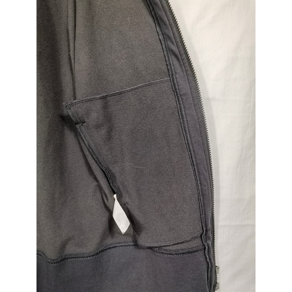 Athleta Full Zip Hoodie XS Black Thumbholes Sporty Off-Duty Wellness-core‎ - Picture 11 of 13